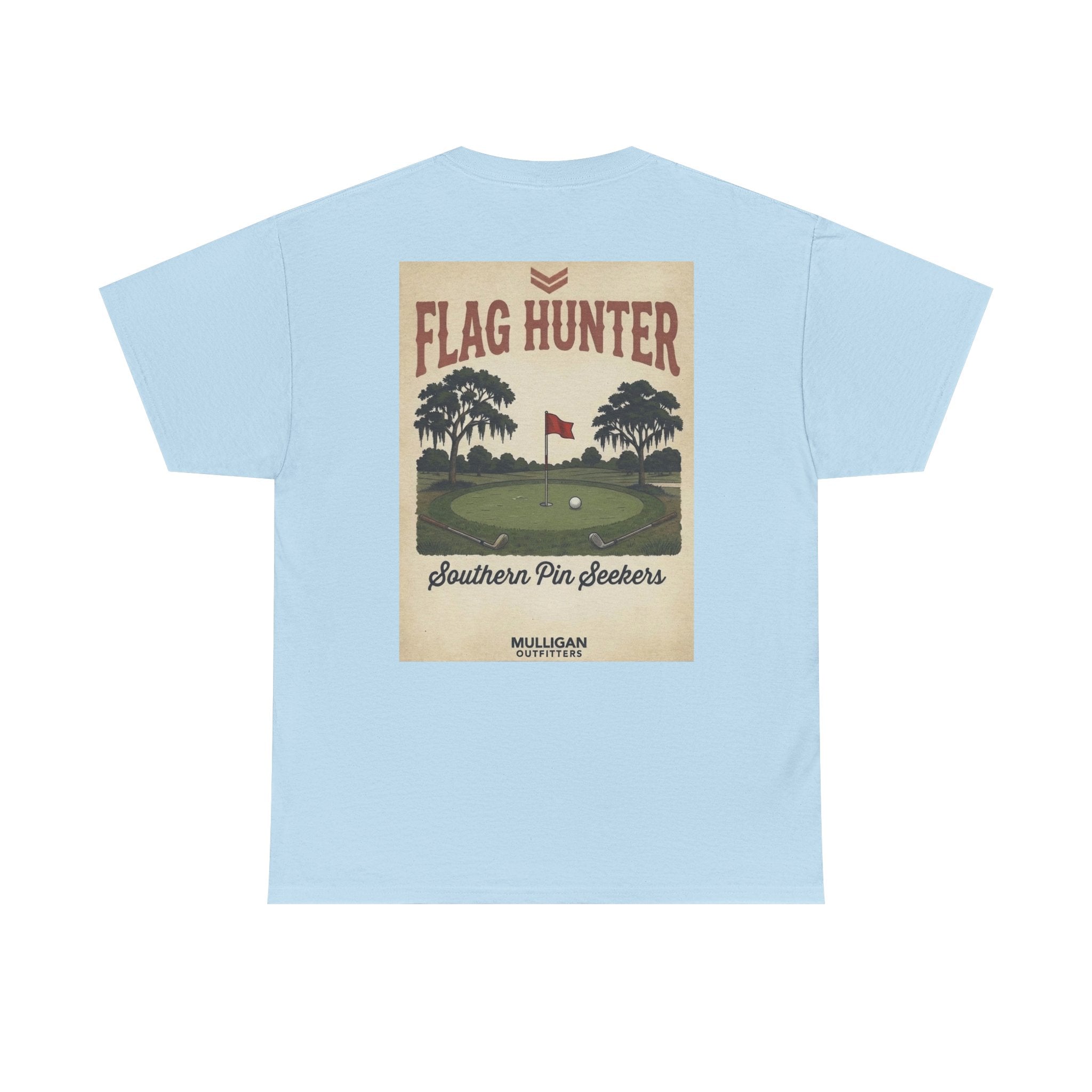 Golf Mulligan T-shirt, Flag hunter