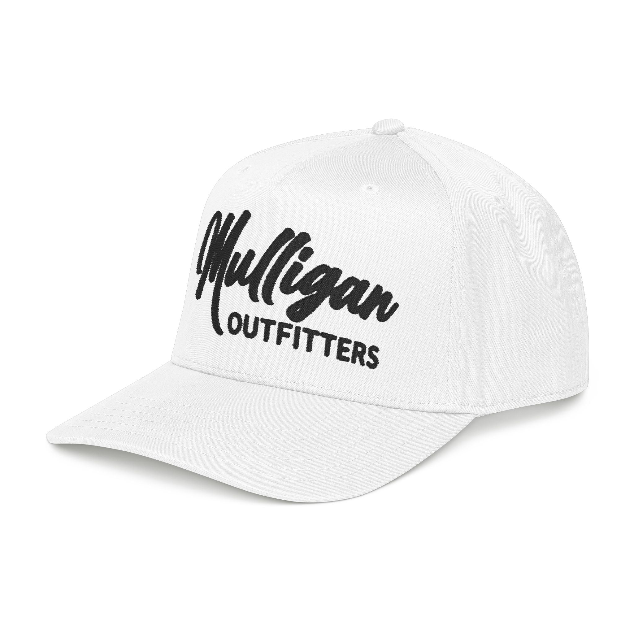 Mid profile golf hat, mulligan outfitters