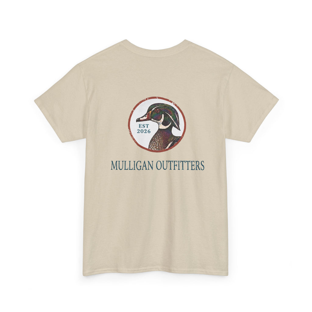 Mulligan golf T shirt, wood duck
