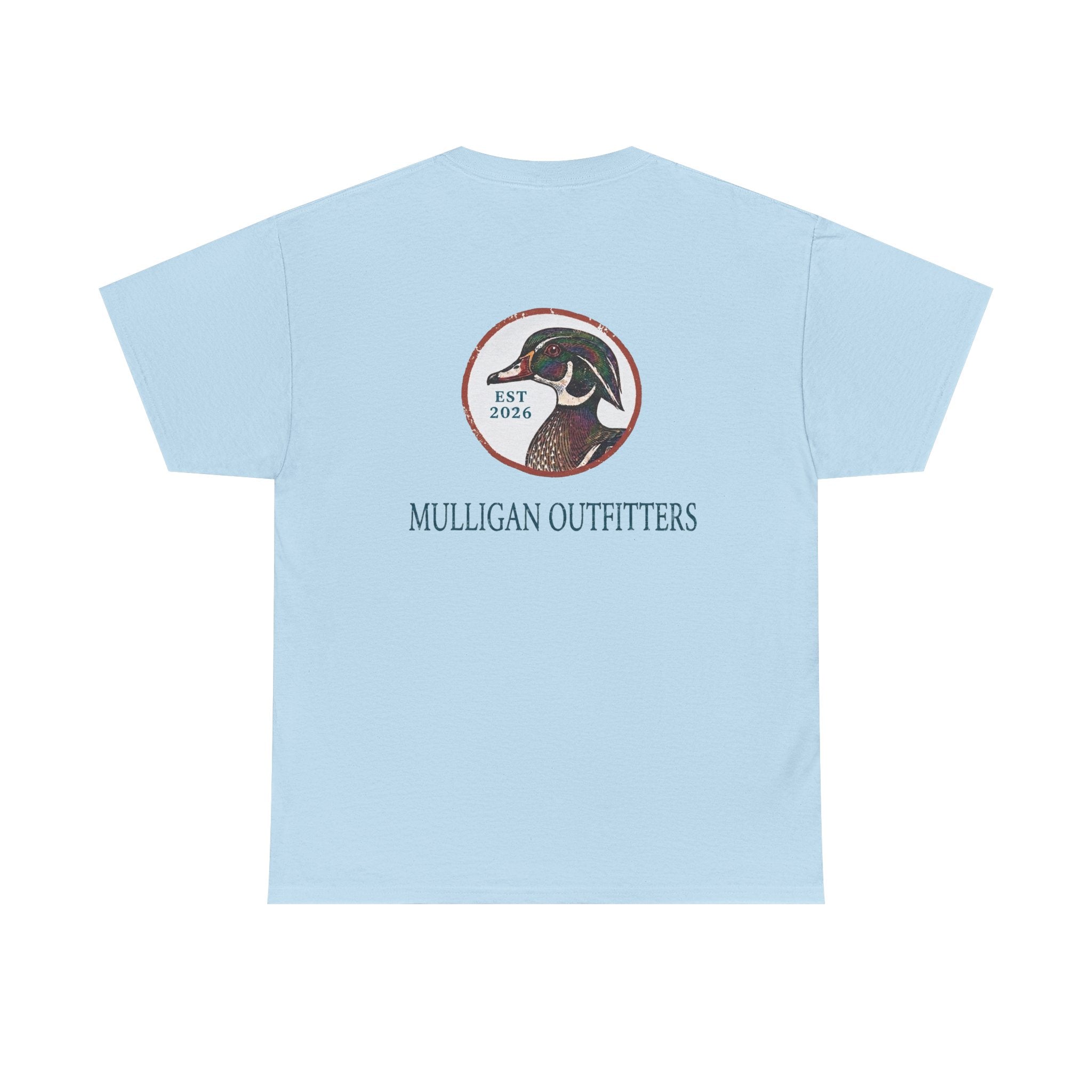 Mulligan golf T shirt, wood duck