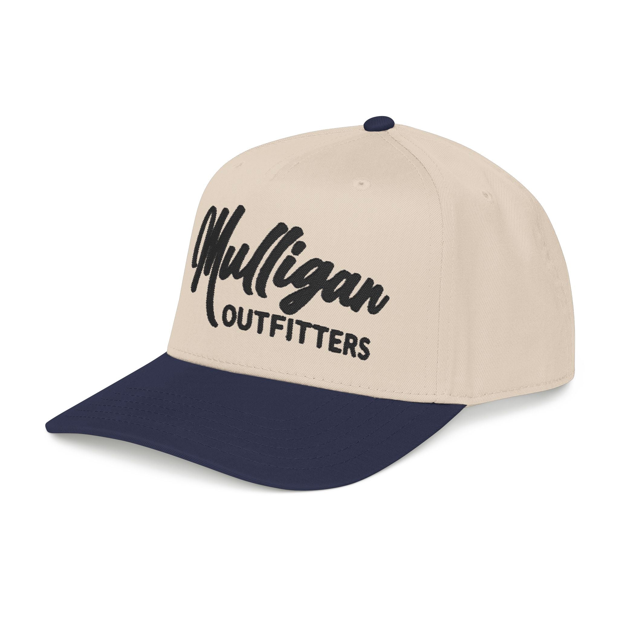 Mid profile golf hat, mulligan outfitters