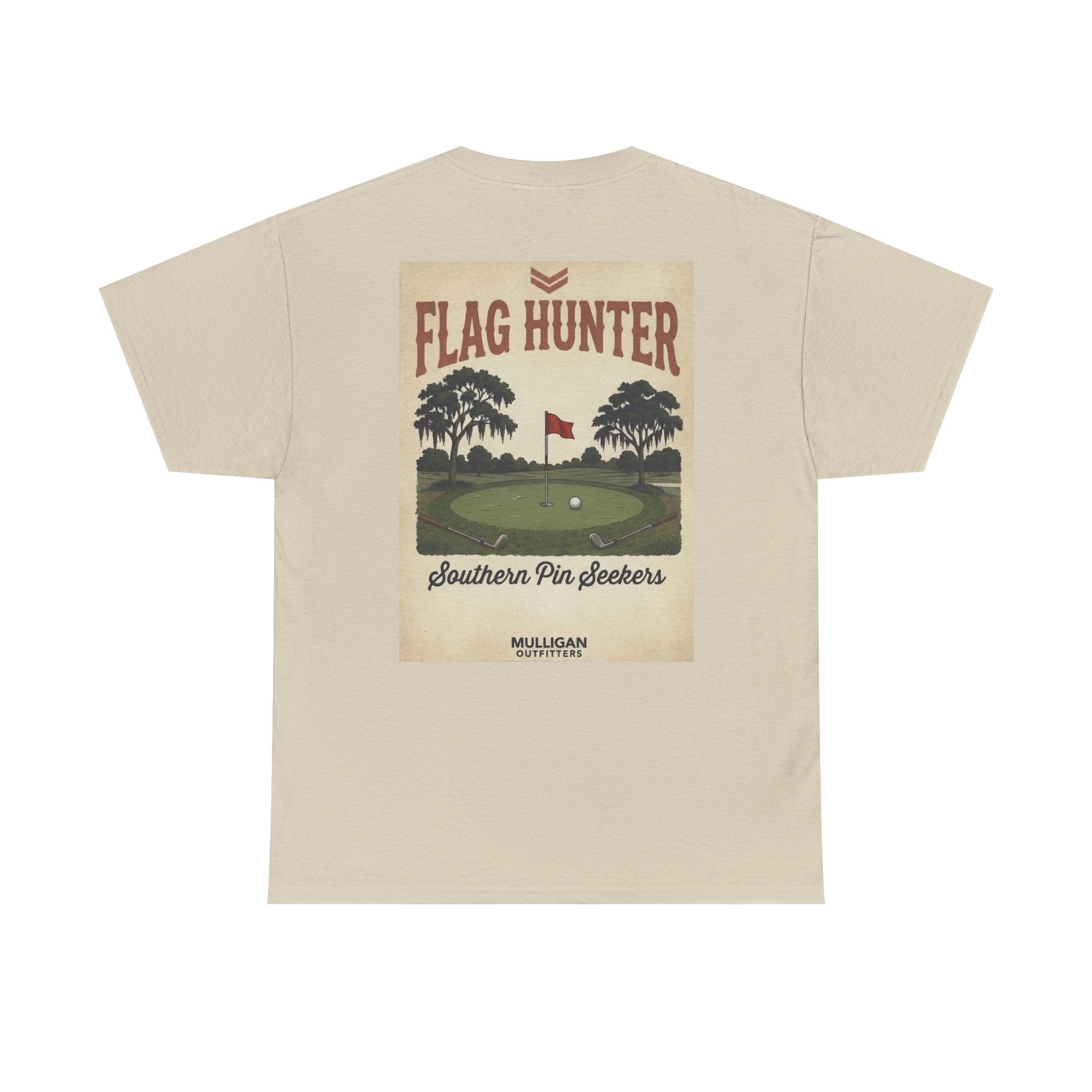 Golf Mulligan T-shirt, Flag hunter