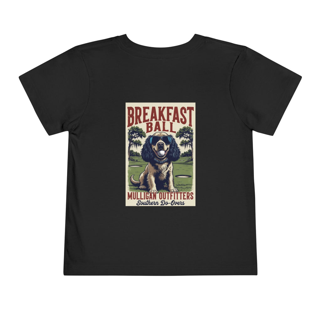 Toddler lil mully, breakfast dog