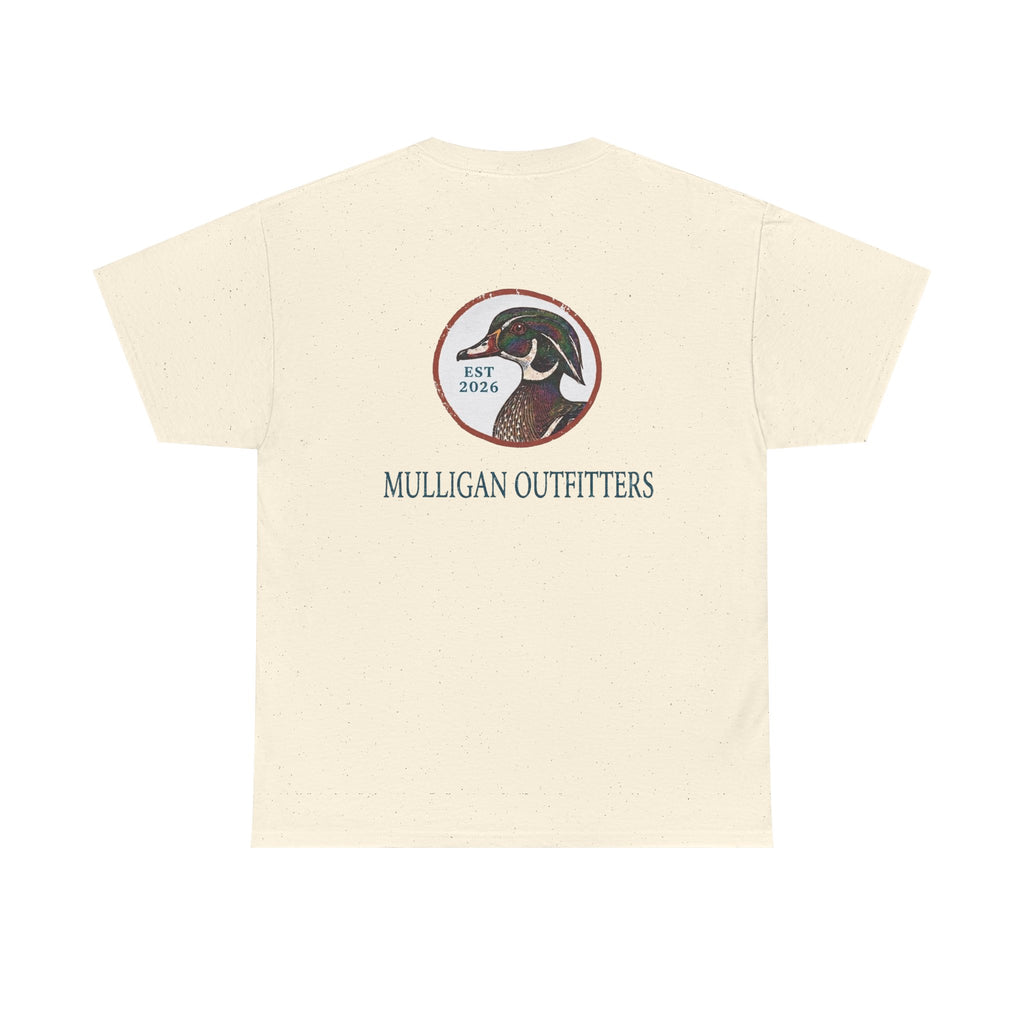 Mulligan golf T shirt, wood duck