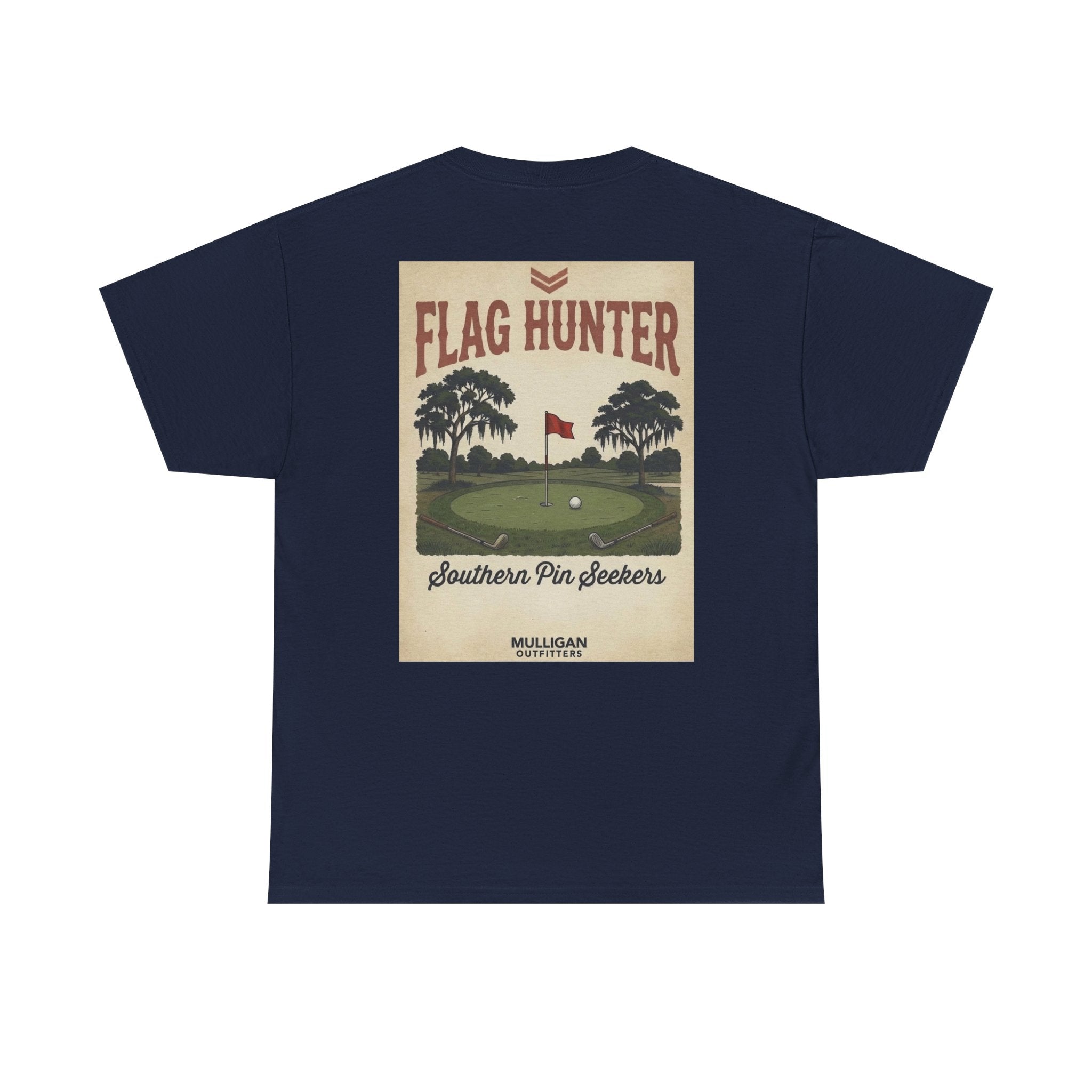 Golf Mulligan T-shirt, Flag hunter