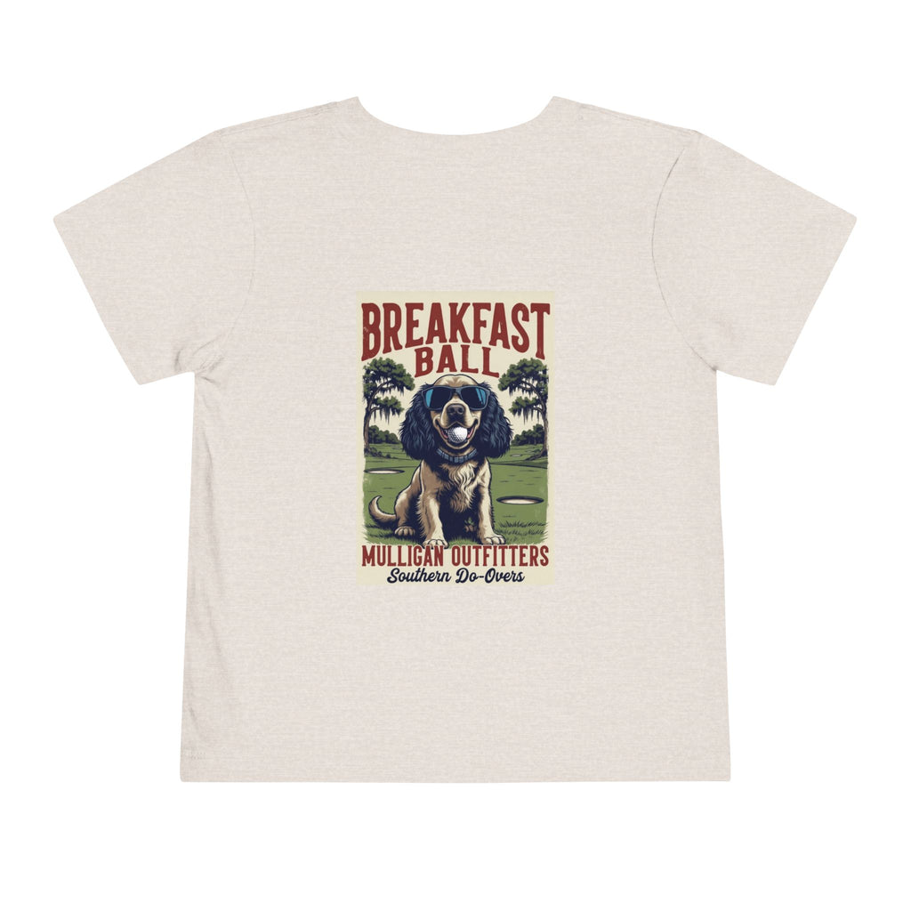 Toddler lil mully, breakfast dog