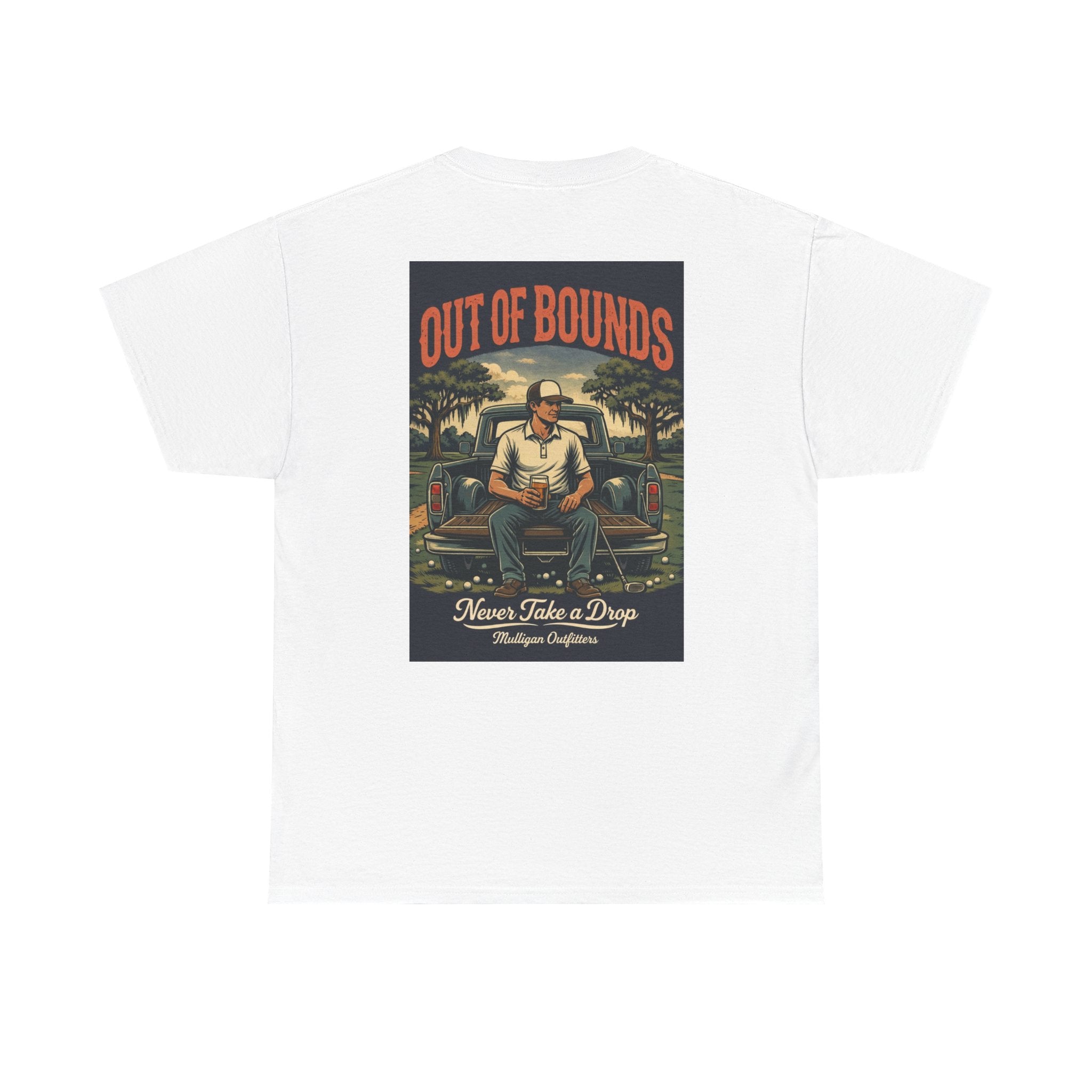 Golf Mulligan T-Shirt, Never take a drop