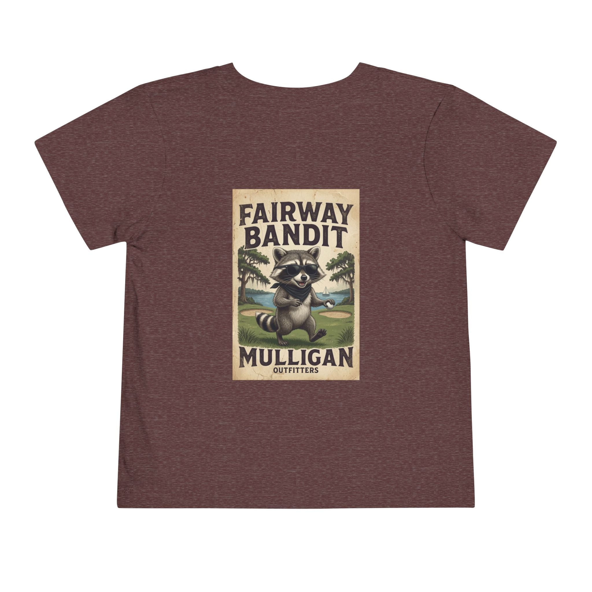 Toddler lil Mully, fairway bandit