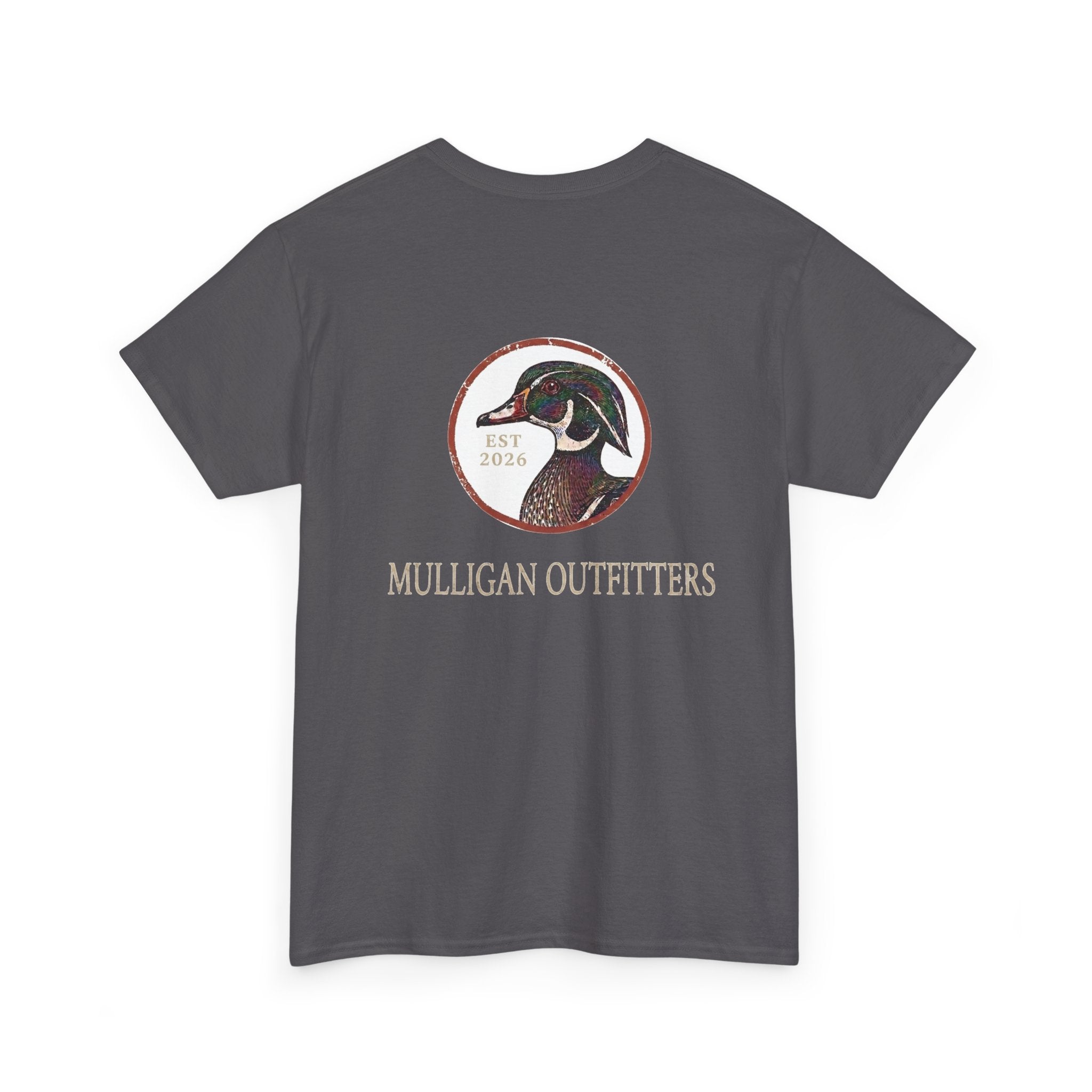 Mulligan golf T shirt, wood duck