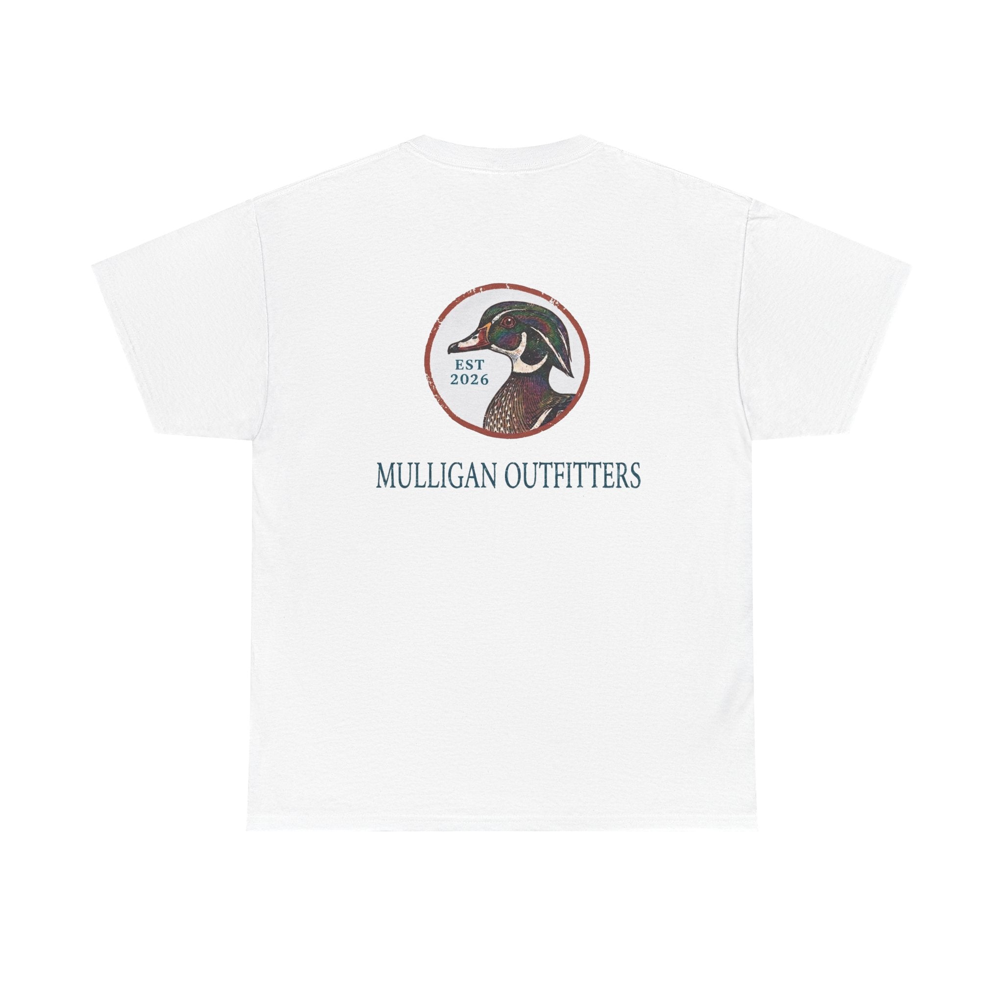 Mulligan golf T shirt, wood duck